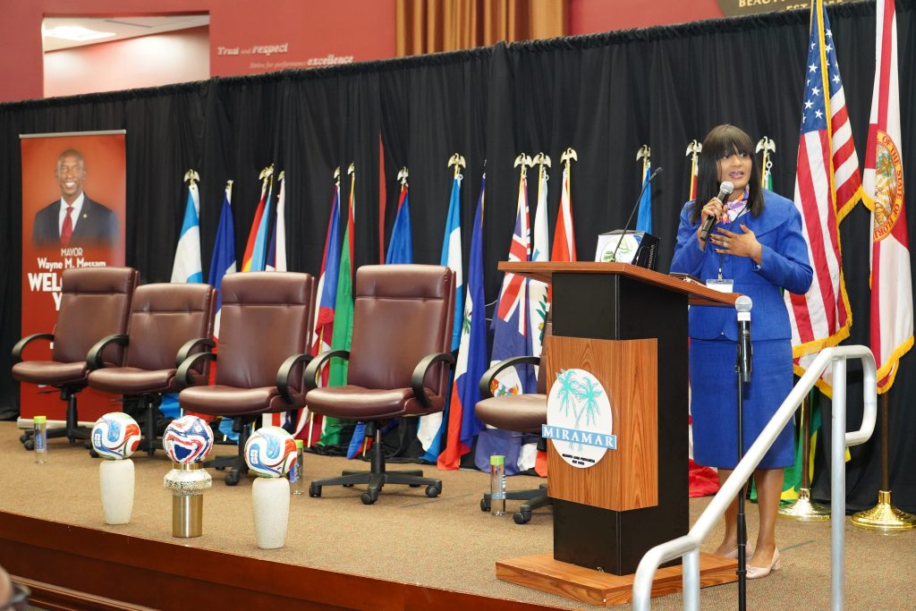 Ms. Widline Daniel, Coordinator of the World Youth Forum – USA 2026, 2026 FIFA World Cup special.