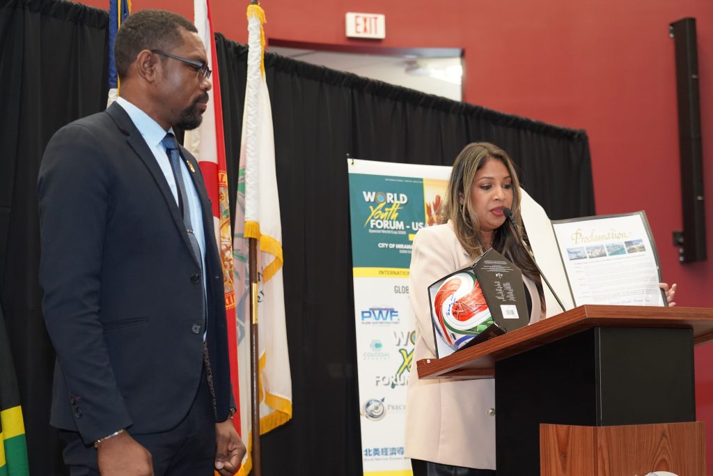 Youth Institute USA : Appreciation to the Mayor of Miami-Dade County - Daniella Levine Cava.